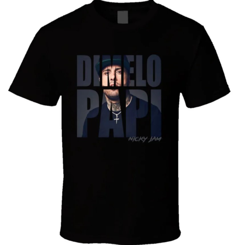 Nicky Jam Dimelo Papi T Shirt Outfit