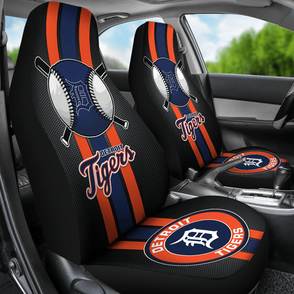 Detroit Tigers Car Seat Cover Set CSC5069