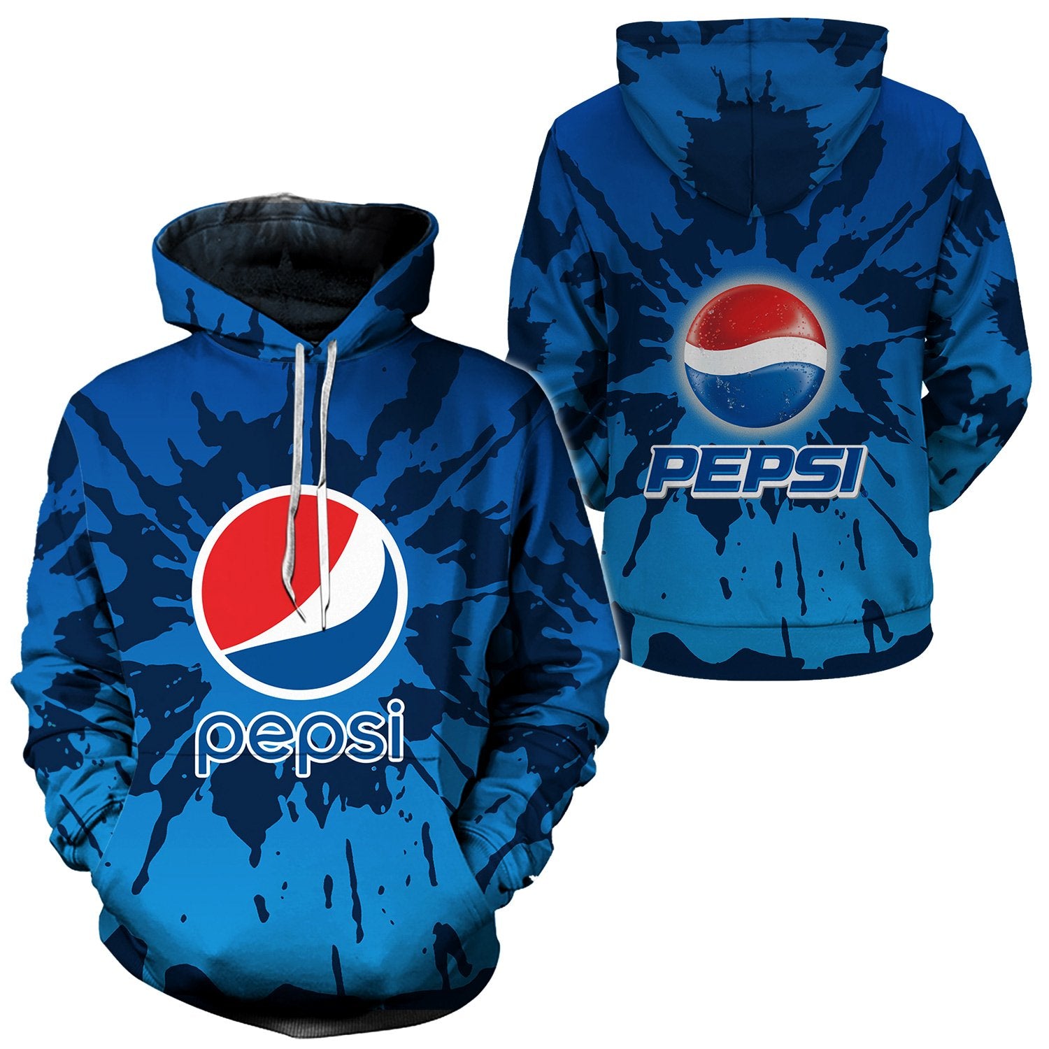 Pepsi Tie Dye Hoodie