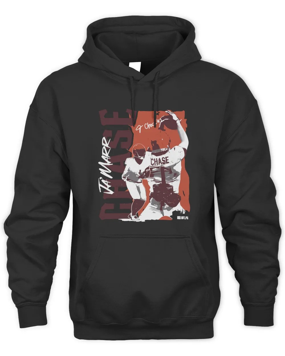 Ja’Marr Chase  Cincinnati Bengals Black Pullover Hoodie