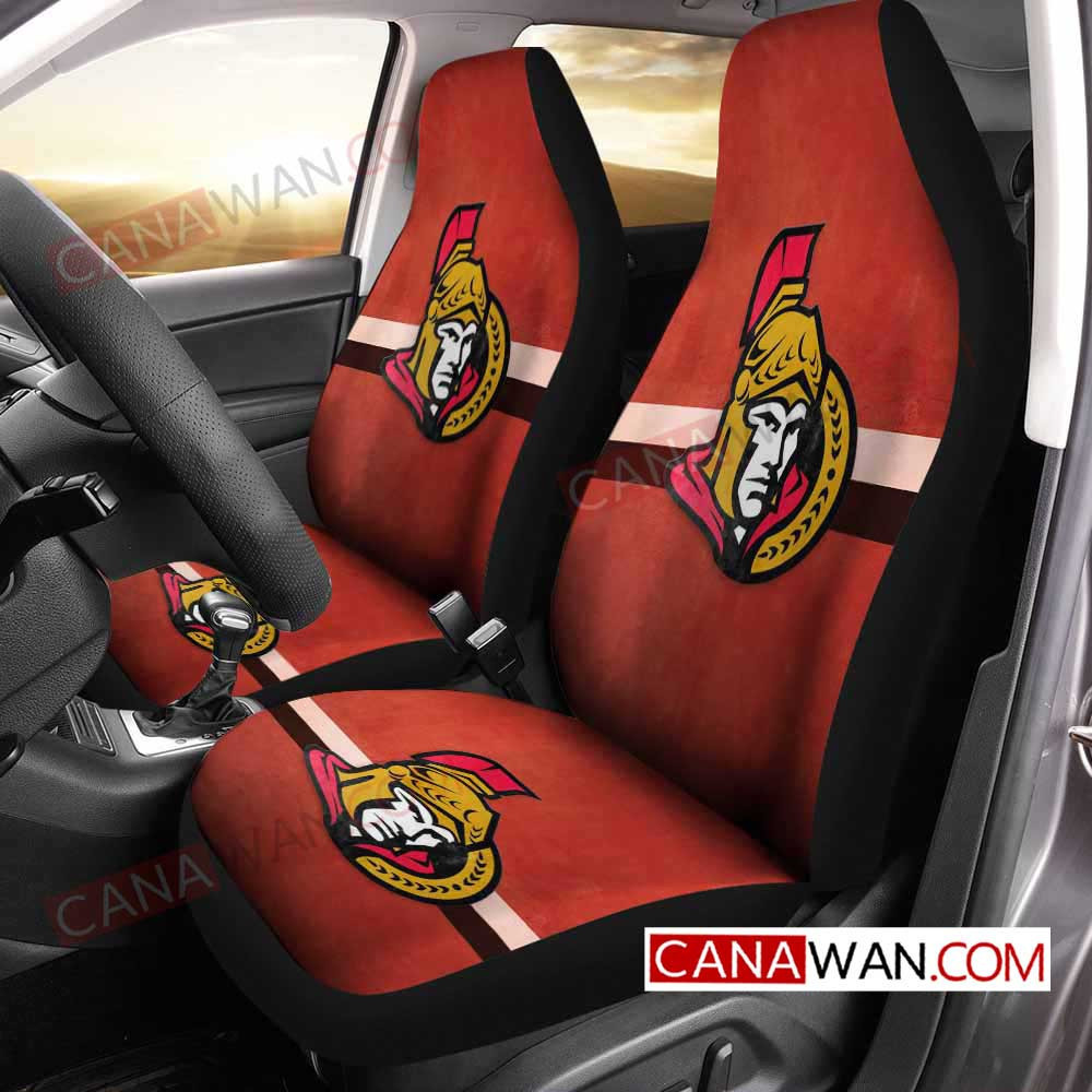 Ottawa Senators Art Car Seat Cover Set CSC131