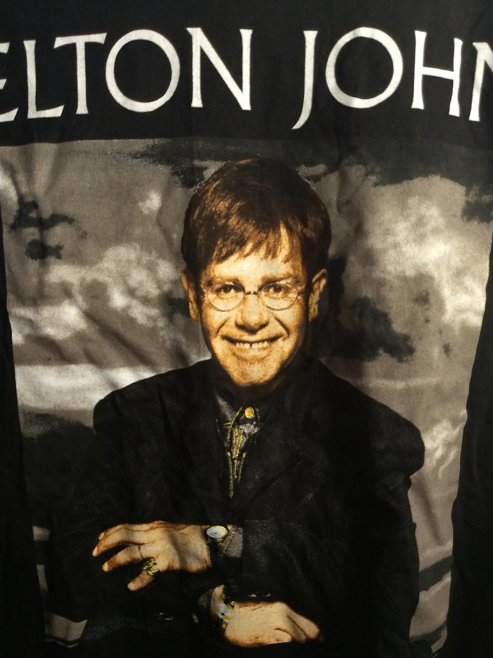 Elton John T Shirt! Vintage 1994! Elton John Summer Of ’94 Tourw/Billy Joel Face To Faceitinerary On Back! Like New! Never Worn!