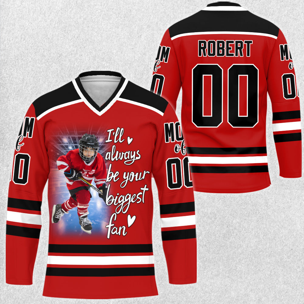 I Will Always Be Your Biggest Fan Hockey Jersey Shirt Gift For Hockey Lovers Hockey Mom Family Fan H2511 Trna Where Art Meets Style