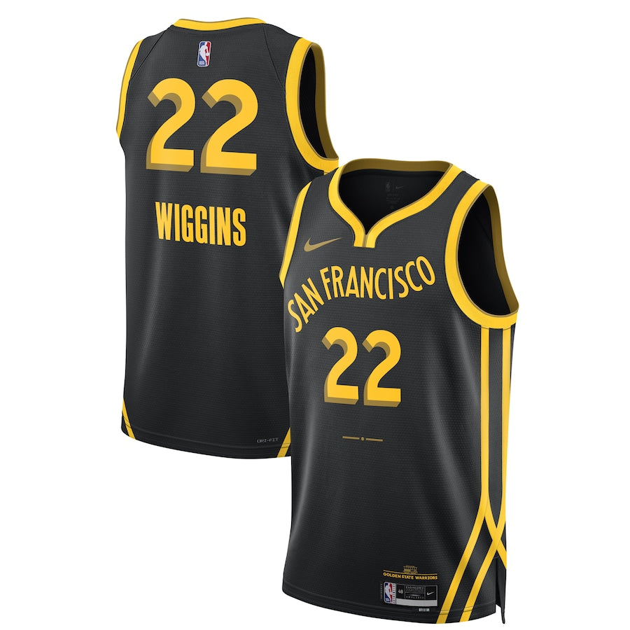 Andrew Wiggins Golden State Warriors Nike Unisex 2023/24 Swingman Jersey – Black – City Edition