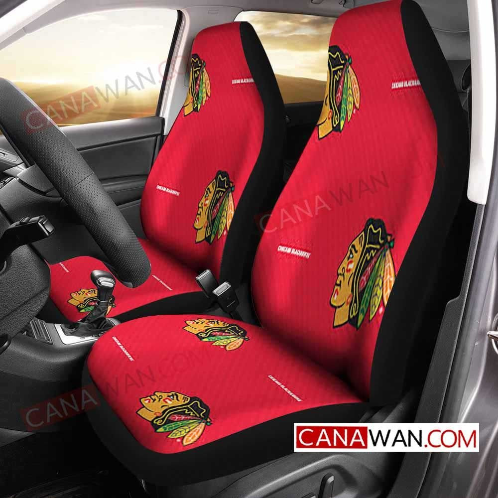 Chicago Blackhawks Car Seat Cover Set CSC7188