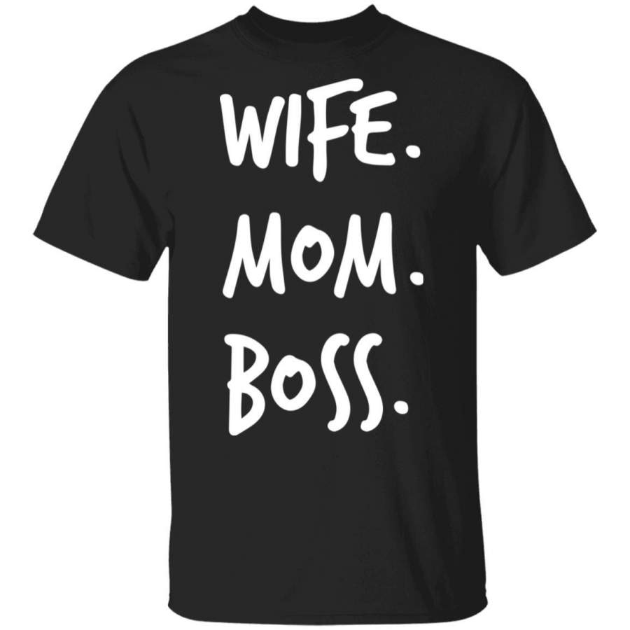 Wife Mom Boss Shirts Ultra Cotton T- &hellip;