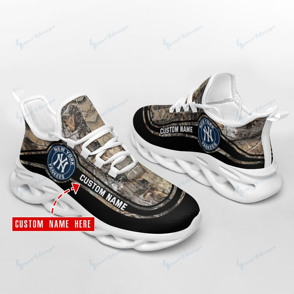 New York Yankees Personalized Clunky Sneaker Max Soul Shoes Ver 54