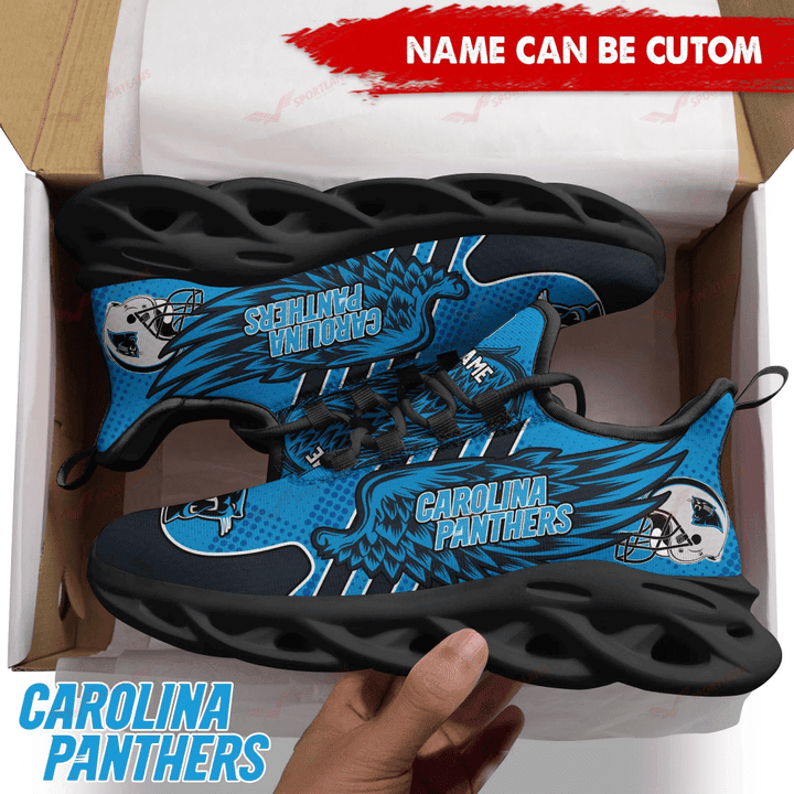 Carolina Panthers Personalized Clunky Sneaker Max Soul Shoes MS7987