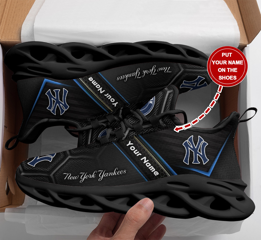 New York Yankees Personalized Clunky Sneaker Max Soul Shoes Ver 5