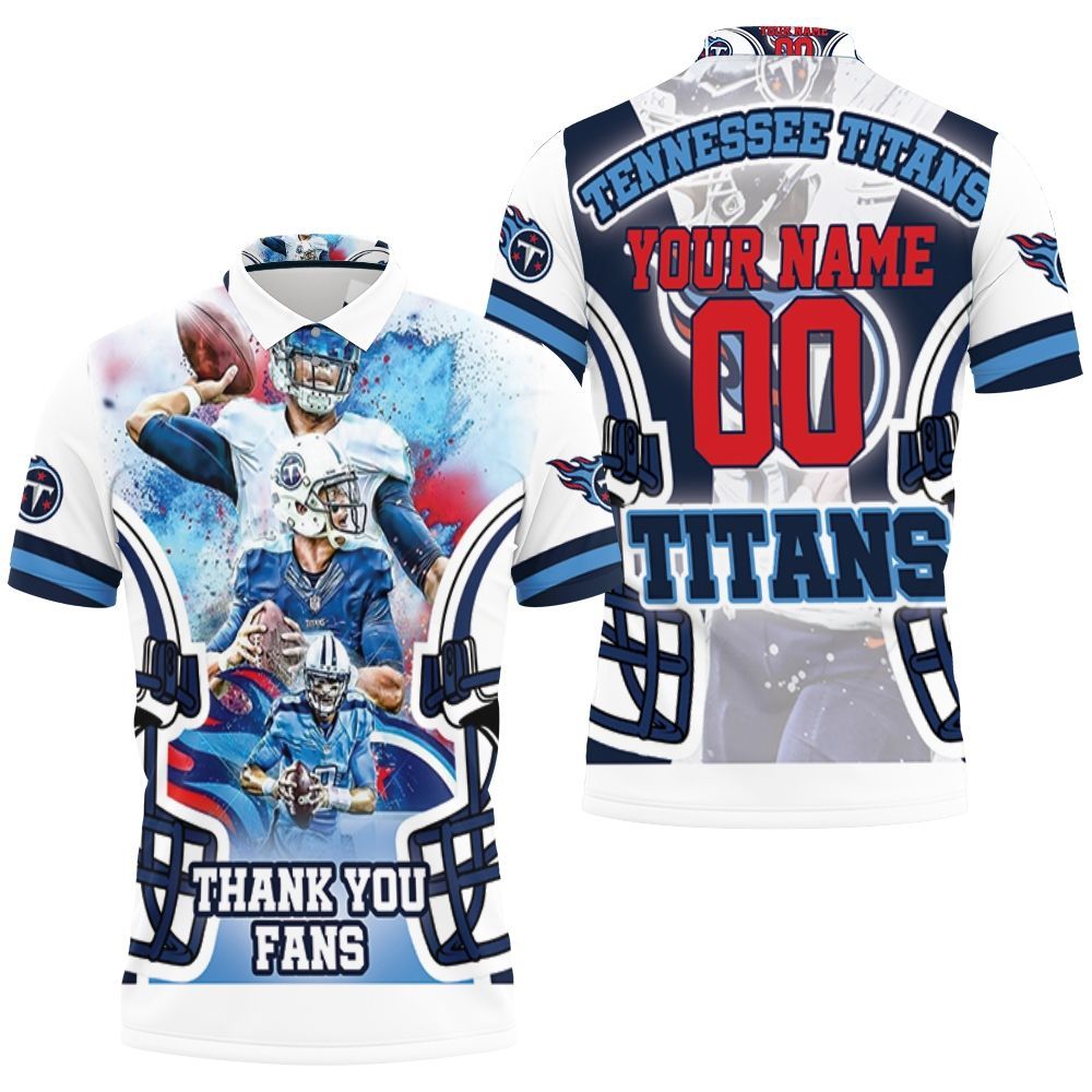 Super Bowl 2021 Tennessee Titans Afc South Champions For Fans Personalized Polo Shirt