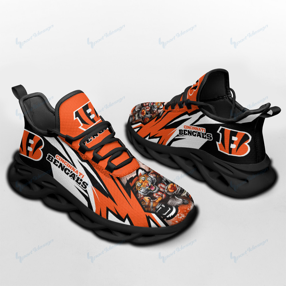 Cincinnati Bengals Clunky Sneaker Max Soul Shoes MS7631