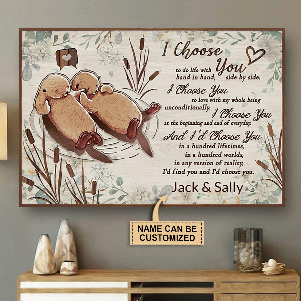 Personalized Otter I Choose You Post …