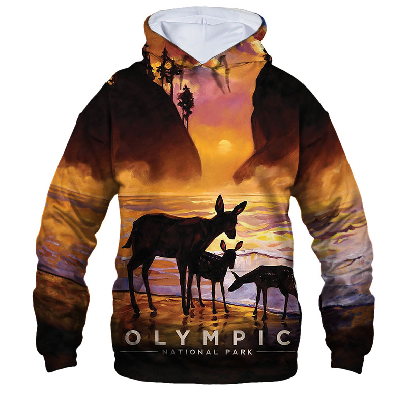 Olympic National Park Artwork Men And Women Shirt, Hoodie, Clothing