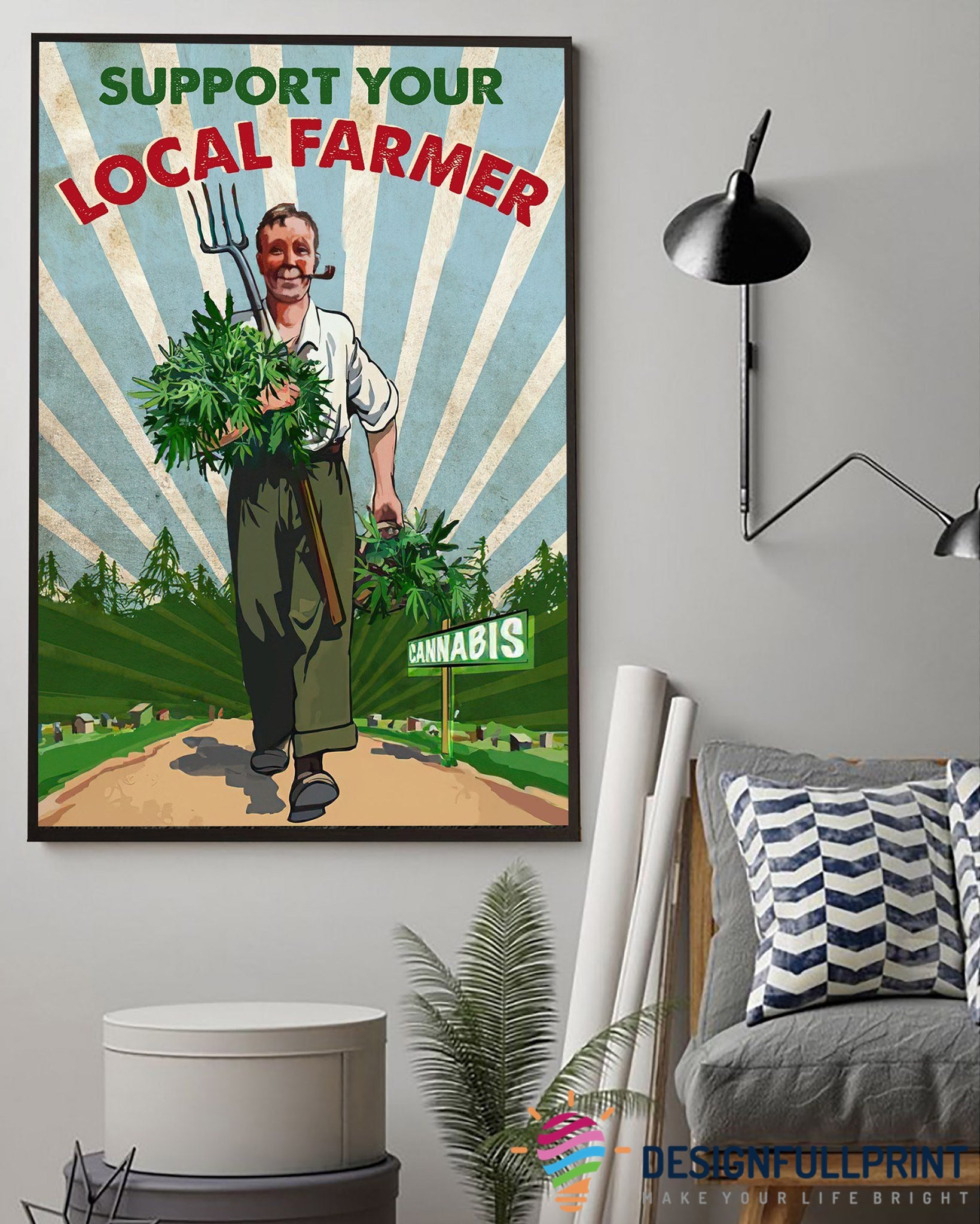 Support Local Plants Pot Leave Bush …