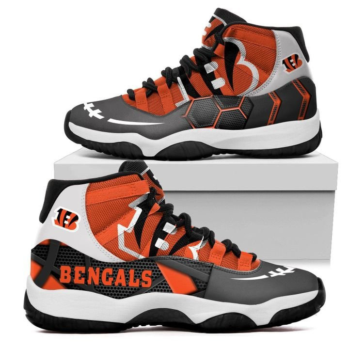 Cincinnati Bengals Air Jordan 11 Sneaker Shoes