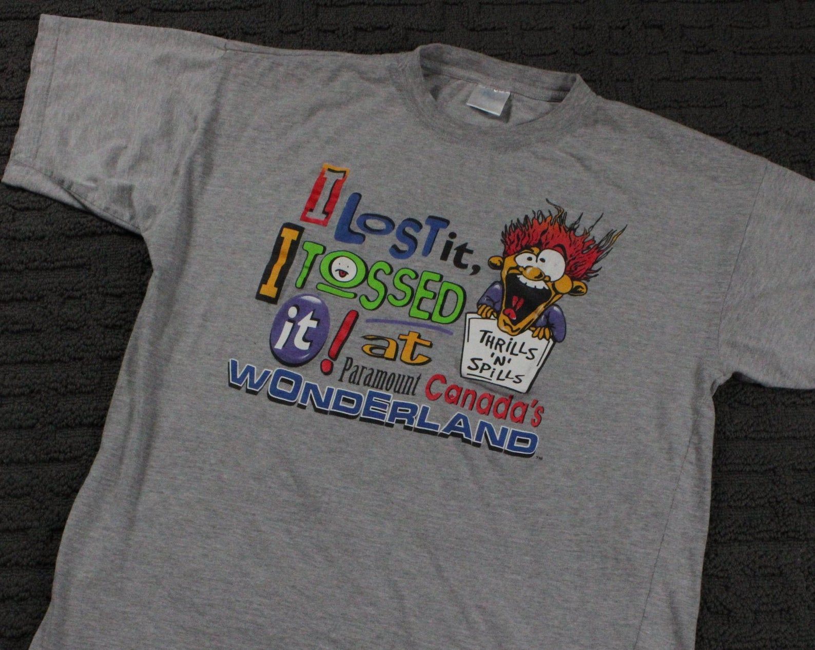 Toronto Souvenir T-Shirt / Vintage Canada’S Wonderland Tee / Canadian Graphic Promo Shirt / 90S Clothing