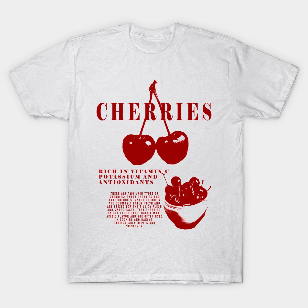 Shirt Ideas, Cherries Vintage Graphi …