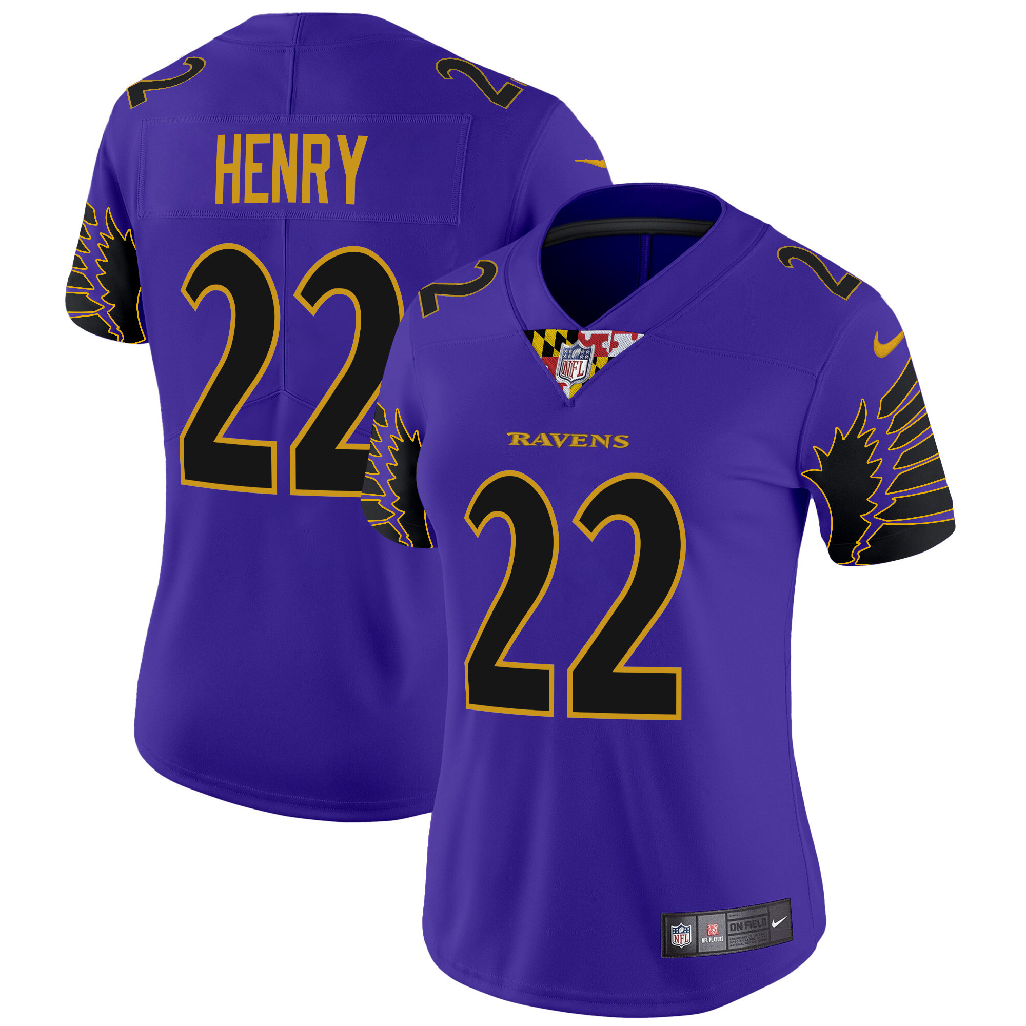 Women’S Ravens Special Vapor Limited Jersey – All Stitched