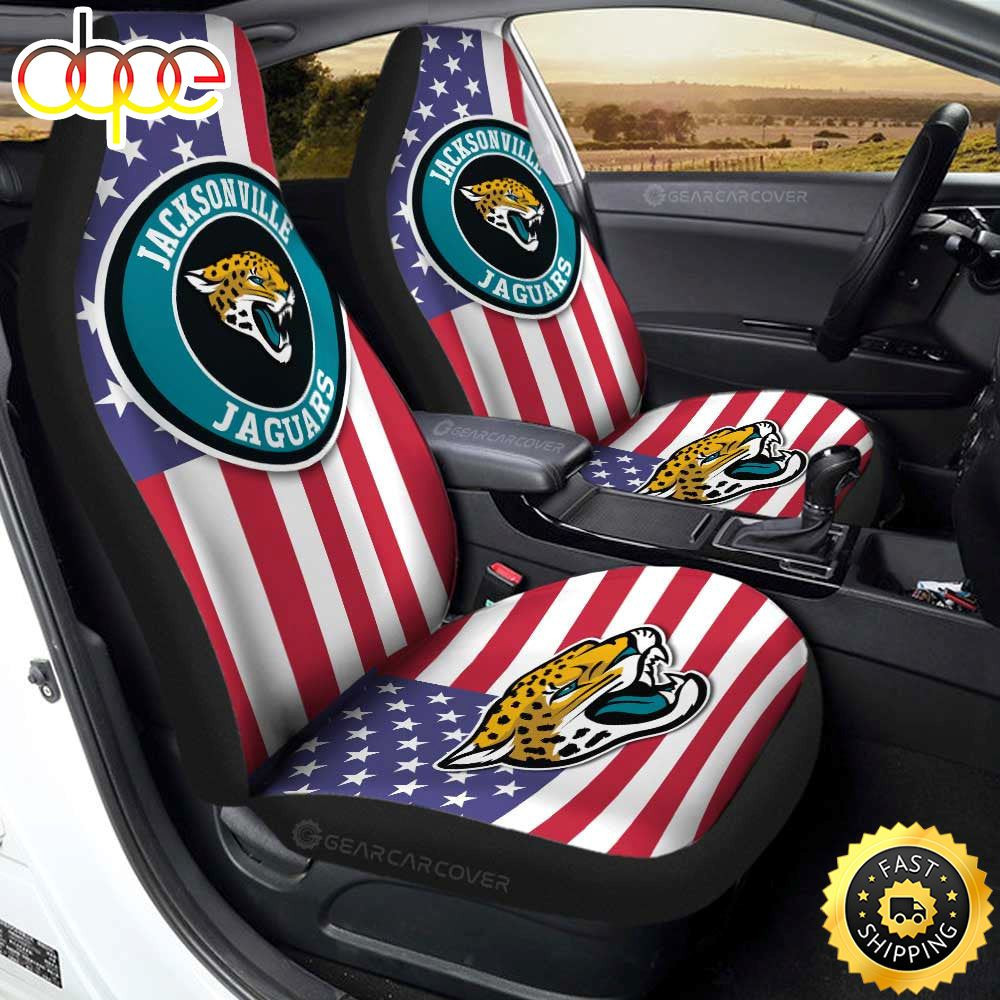 Jacksonville Jaguars Customized Car Seat Cover Set Car Decor Accessories CSC2749