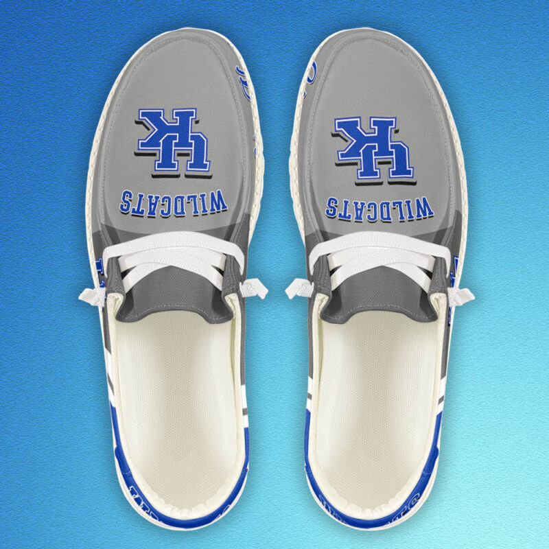 Kentucky Wildcats NCAA Personalized Hey Dude Shoes