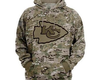 Kansas City Chiefs Football Camo Fan’S  s 19 Unisex 3D Hoodie Gift For Fans