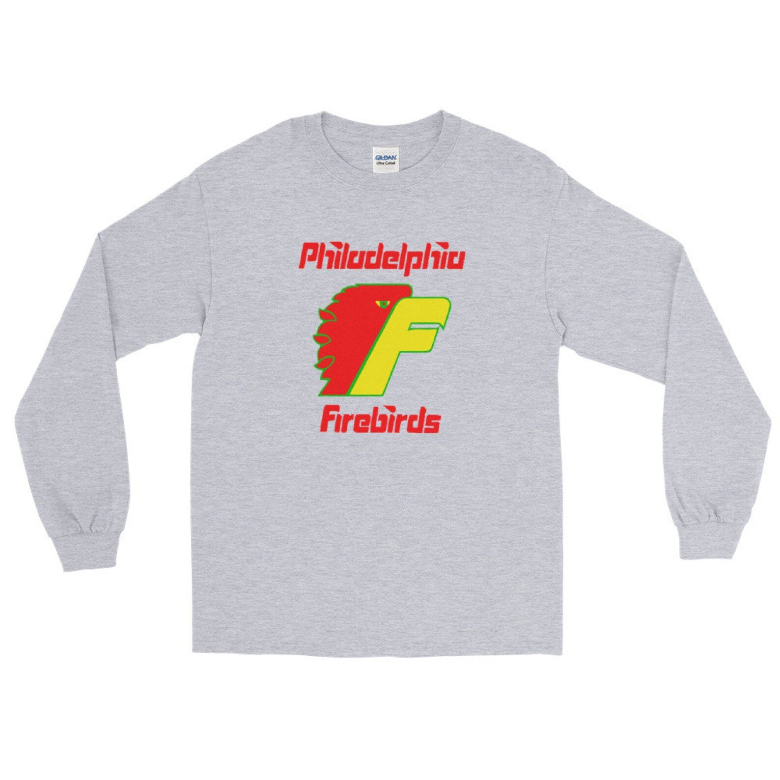 Philadelphia Firebirds Vintage Hockey Logo Shirt