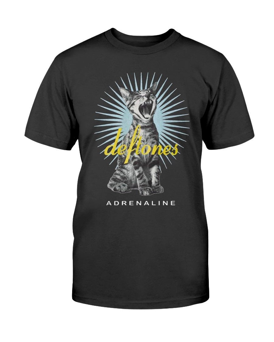 Vintage 90S Deftones Adrenaline T Shirt 210927