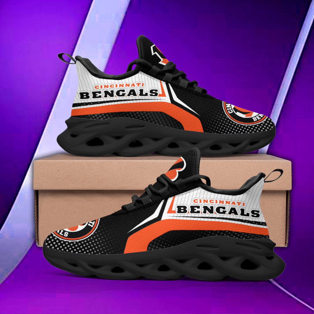 Cincinnati Bengals Clunky Sneaker Max Soul Shoes MS2592