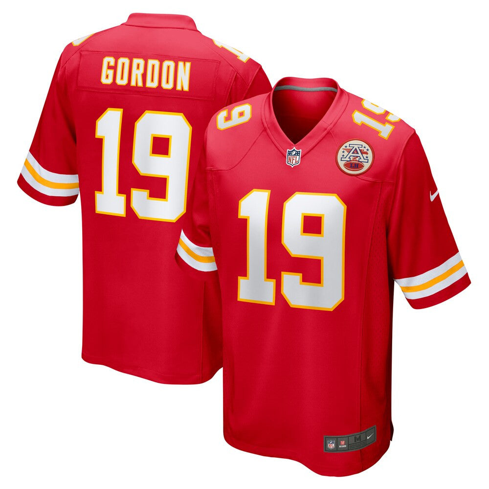 Men’S Kansas City Chiefs Josh Gordon Nike Red Game Jersey