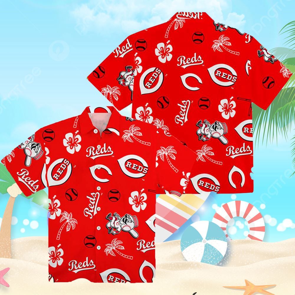 Hawaiian Shirt Celebrating Cincinnati Reds Fan Favorites