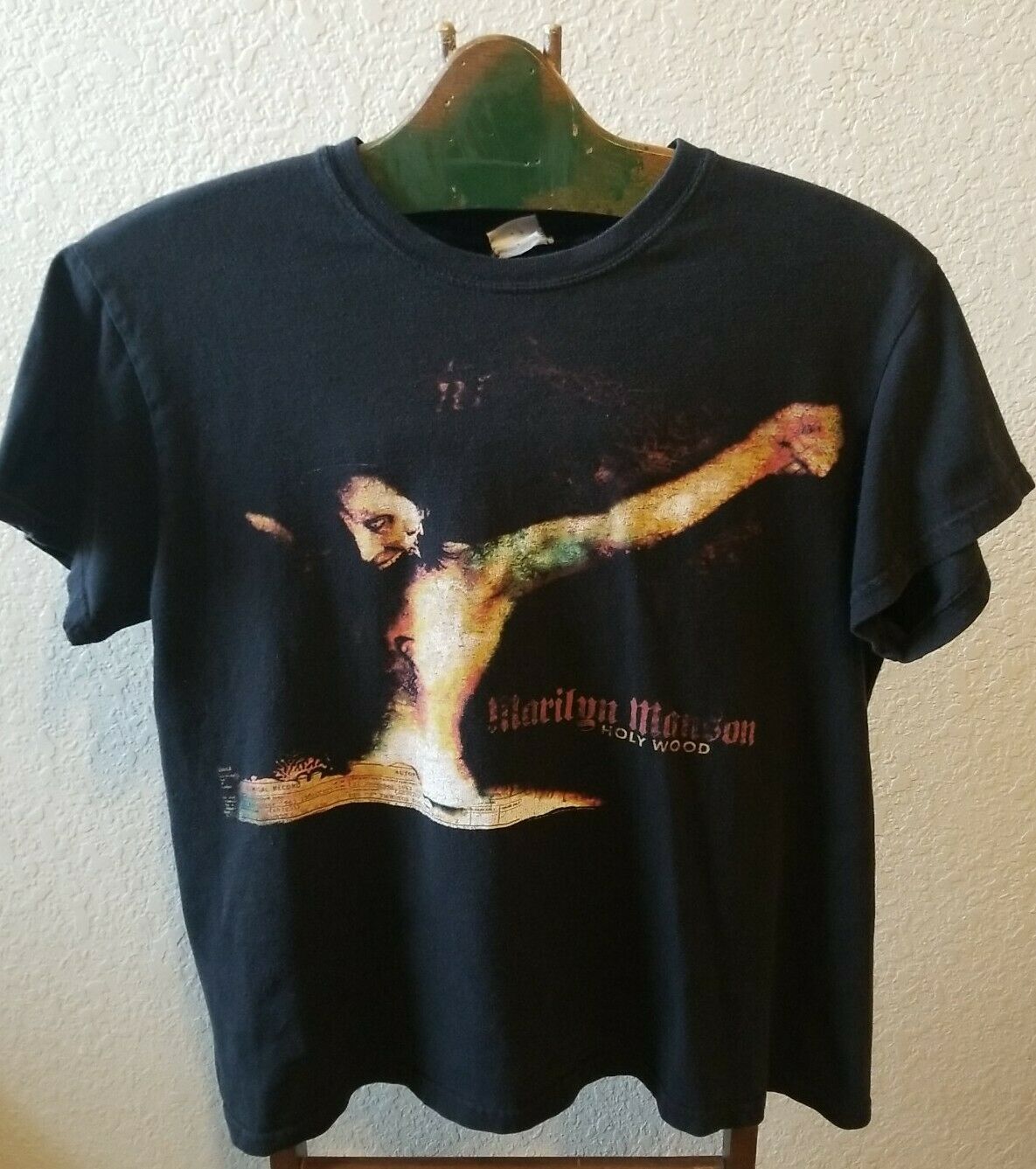 Marilyn Manson Vintage Hollywood God Guns Government 2000 Tour Shirt