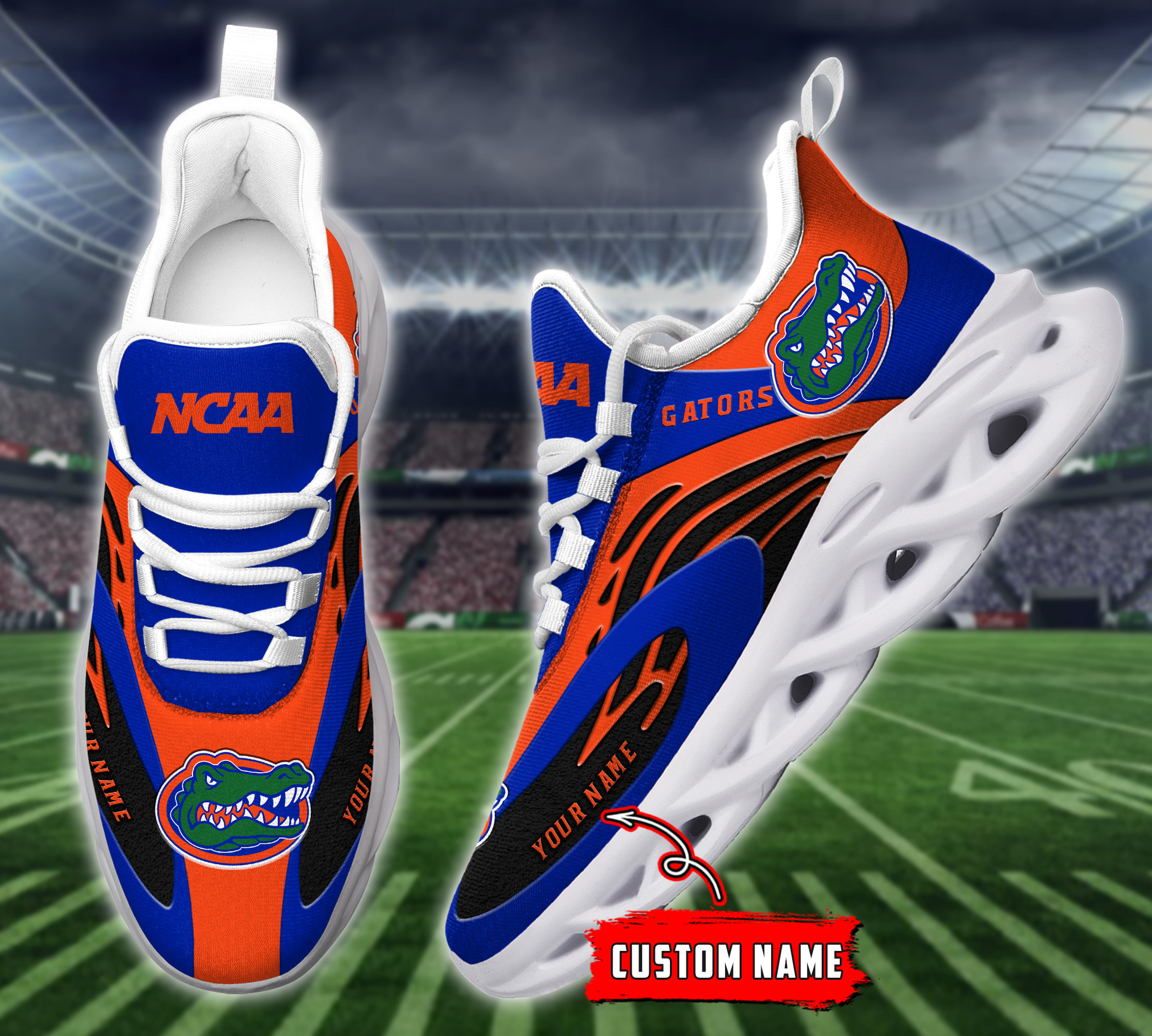 Florida Gators Max Soul Shoes Sneakers For Men And Women 1859