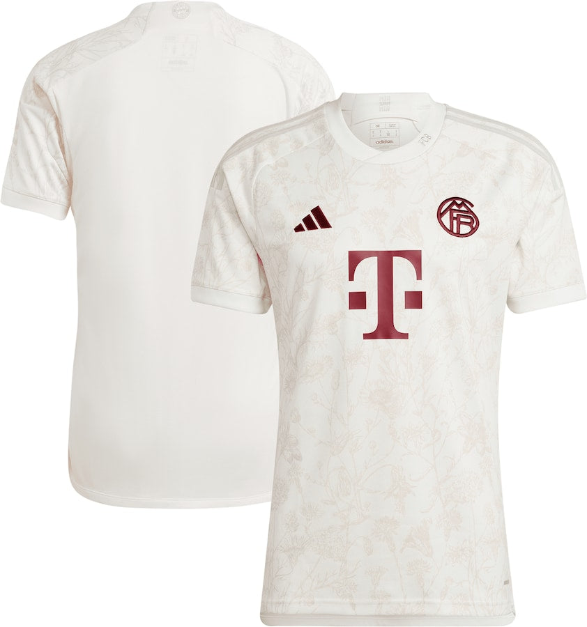 Bayern Munich Adidas 2023/24 Third Jersey – White