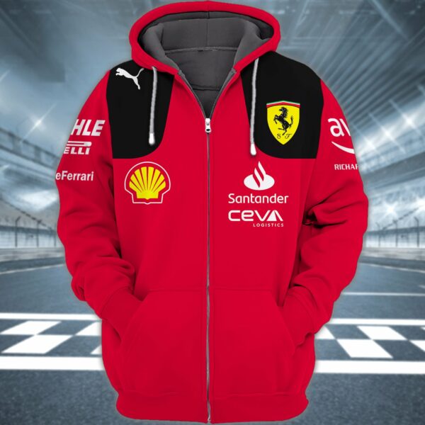 Scuderia Ferrari T-Shirt, Hoodie 3D F1 Clothes