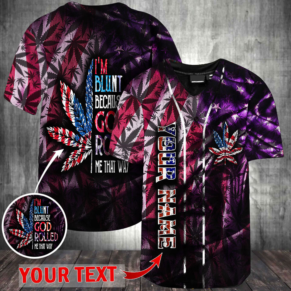 Gift For Hippie Im Blunt Because God &hellip;