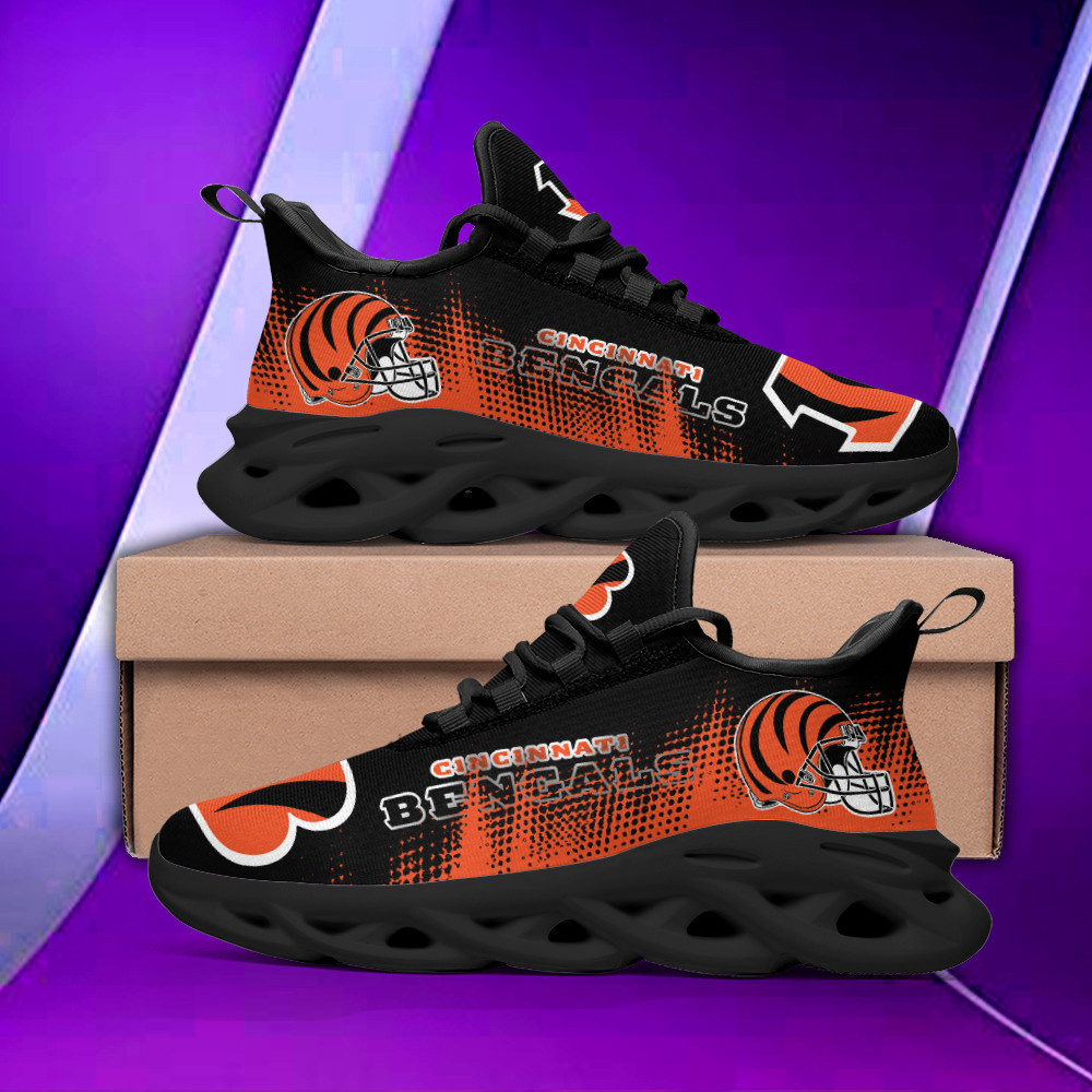 Cincinnati Bengals Clunky Sneaker Max Soul Shoes MS7741