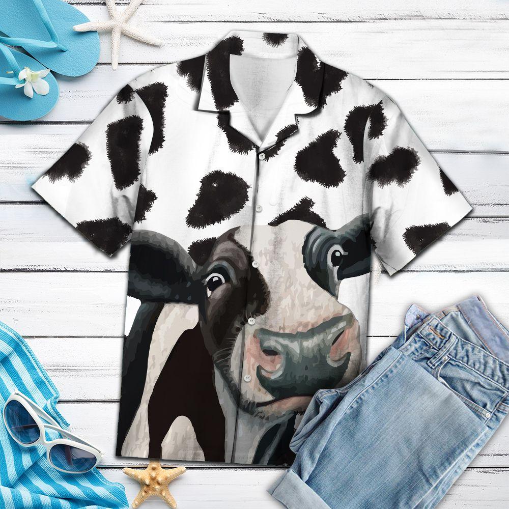 Funny Cow Aloha Hawaiian Shirts, Gift For Cow Lovers