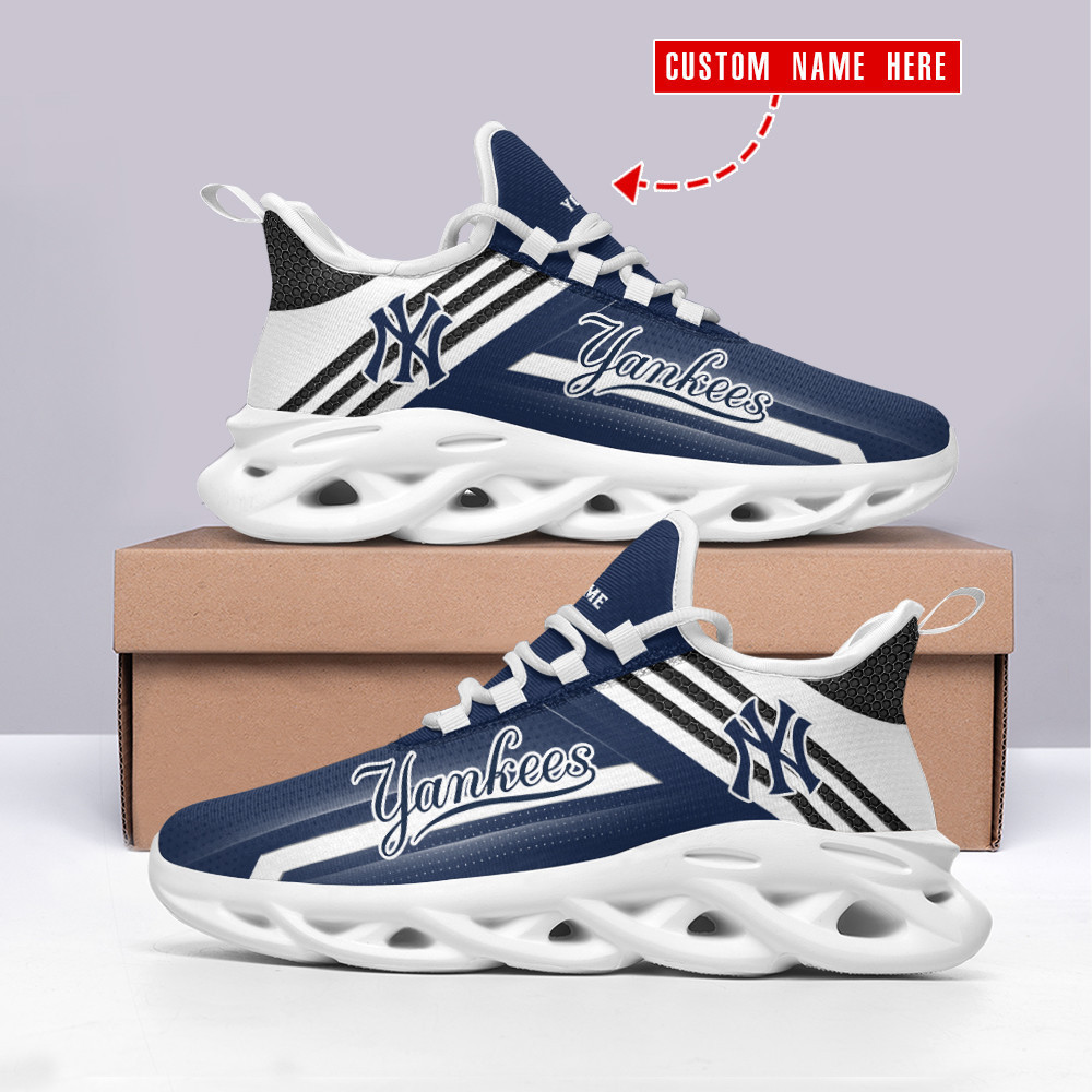 New York Yankees Personalized Clunky Sneaker Max Soul Shoes Ver 27