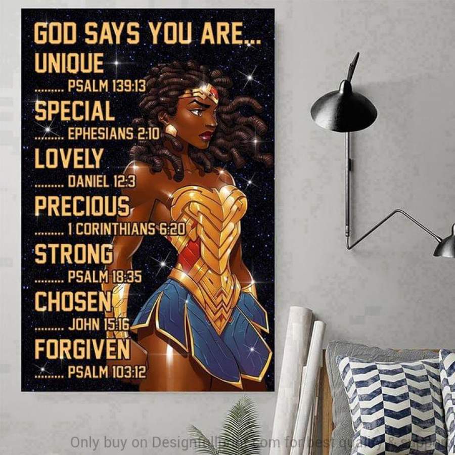 God Says You Are A Unique Special Wo …