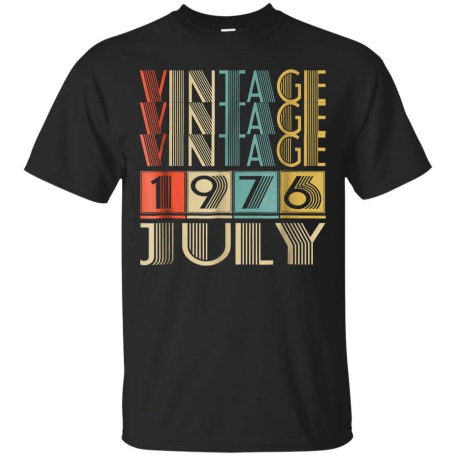 AGR Retro Vintage 1976 Born Classic Men’s T-shirt