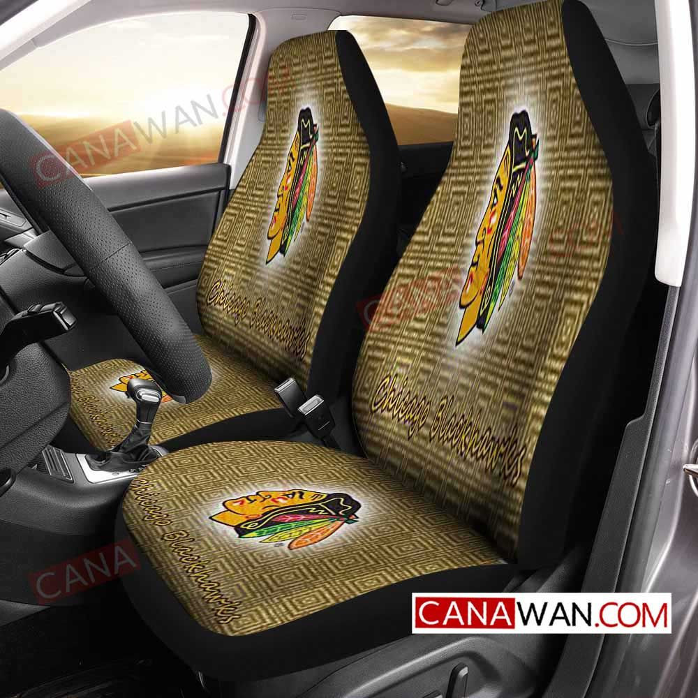 Chicago Blackhawks Car Seat Cover Set CSC3002