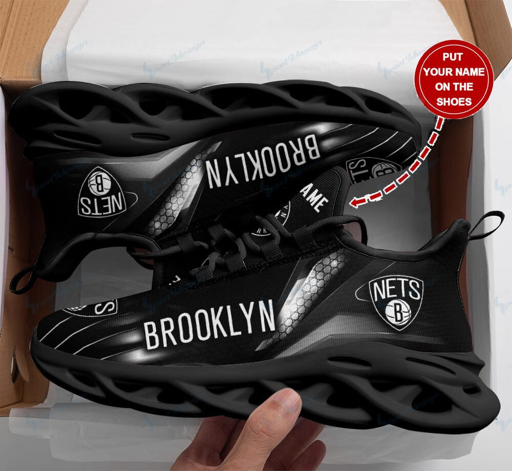 Brooklyn Nets Personalized Clunky Sneaker Max Soul Shoes Ver 01