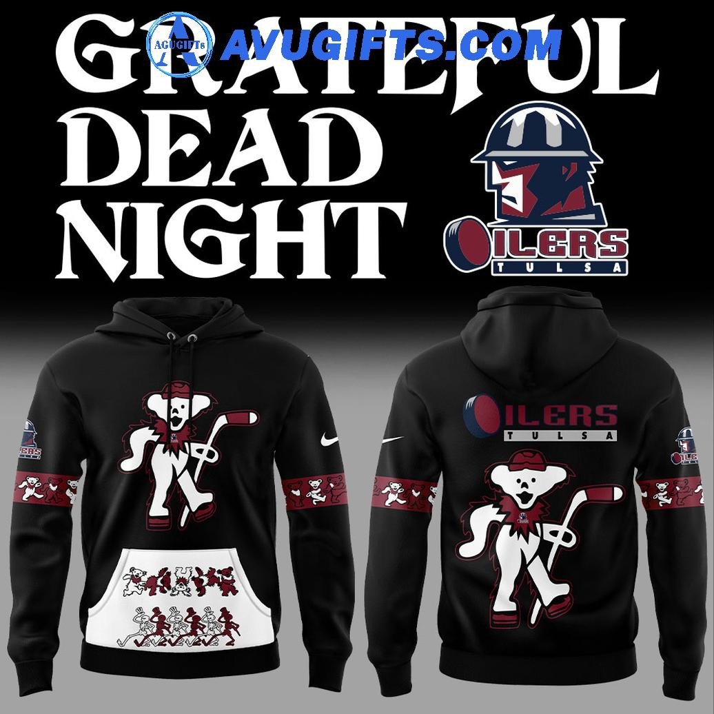 Tulsa Oilers X Grateful Dead Night New Edition For Fan Limited Hoodie – Zip Hoodie 3D Aop Shirt
