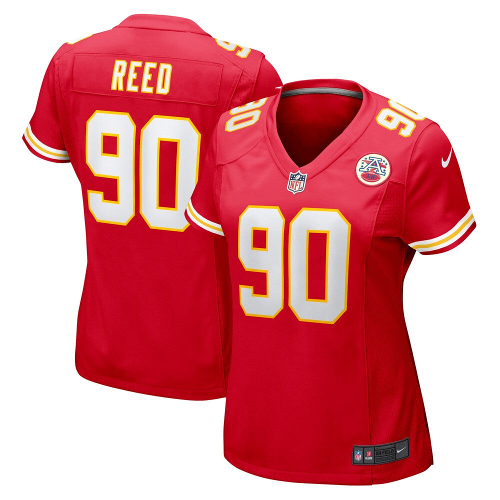 Women’S Kansas City Chiefs Jarran Reed Nike Red Game Jersey