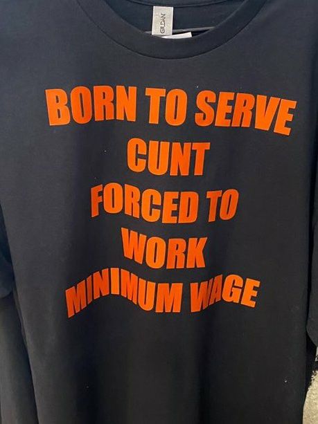 Shirt Ideas, Born To Serve Cunt Forc …