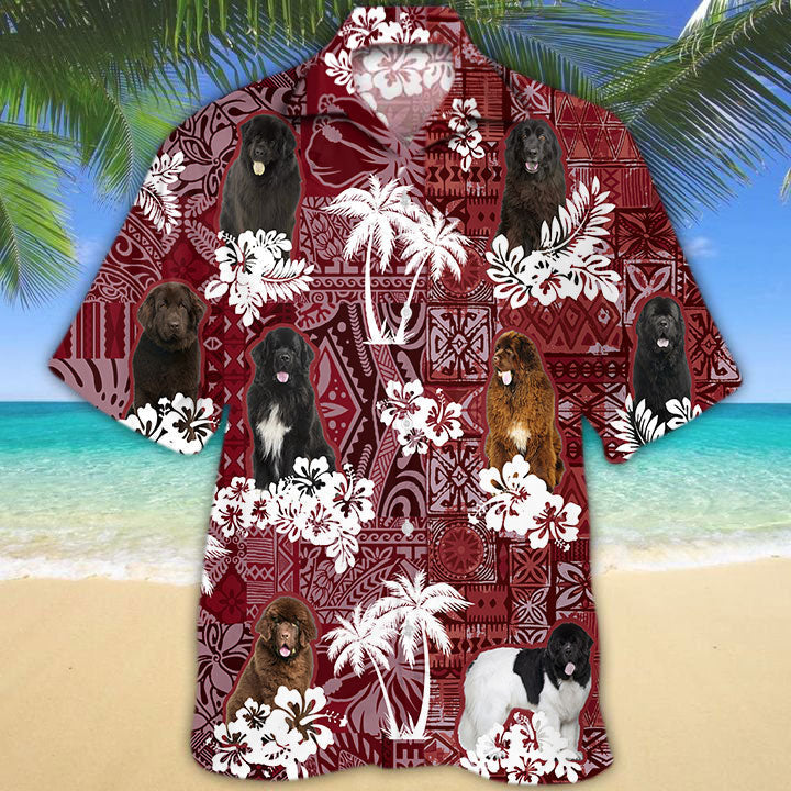 Newfoundland Hawaiian Shirt, Cute Hawaiian Shirt For Summer