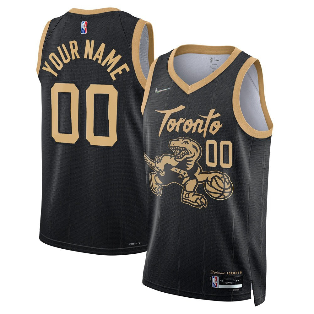 Toronto Raptors Nike City Edition Swingman Jersey Custom Mens