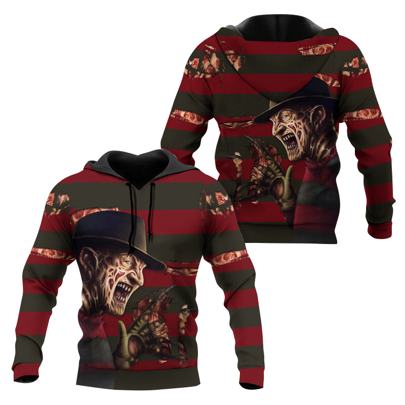 Halloween Freddy Krueger A Nightmare On Elm Street Hoodie & Zip Hoodie