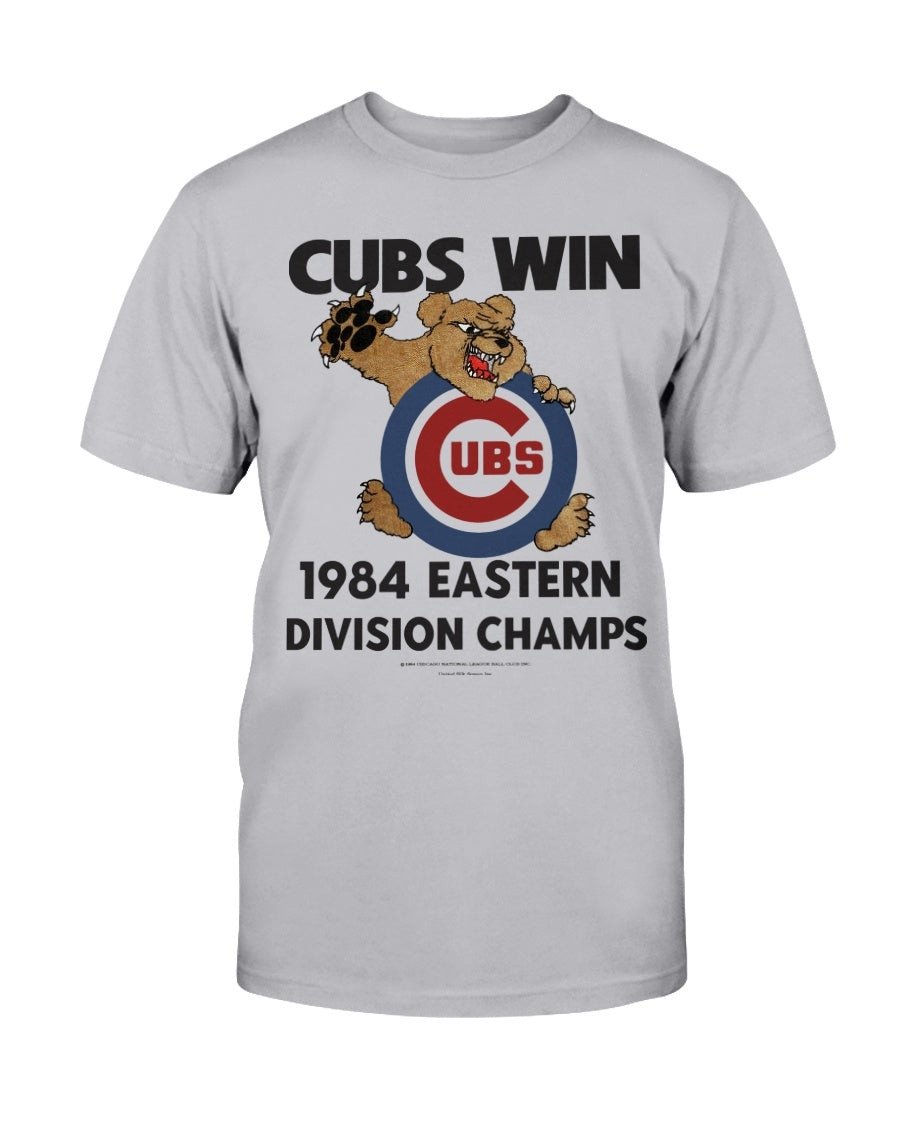 Vintage 1980S Chicago Cubs T Shirt 1984 Eastern Division Champs Screen Stars T Shirt 090421