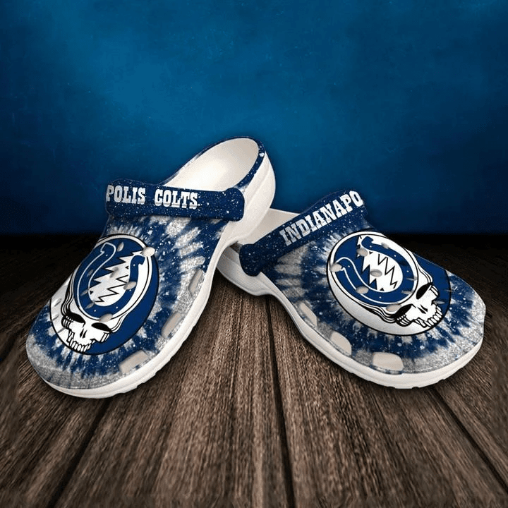 Indianapolis Colts Navy Blue Crocss Clogs Ver216